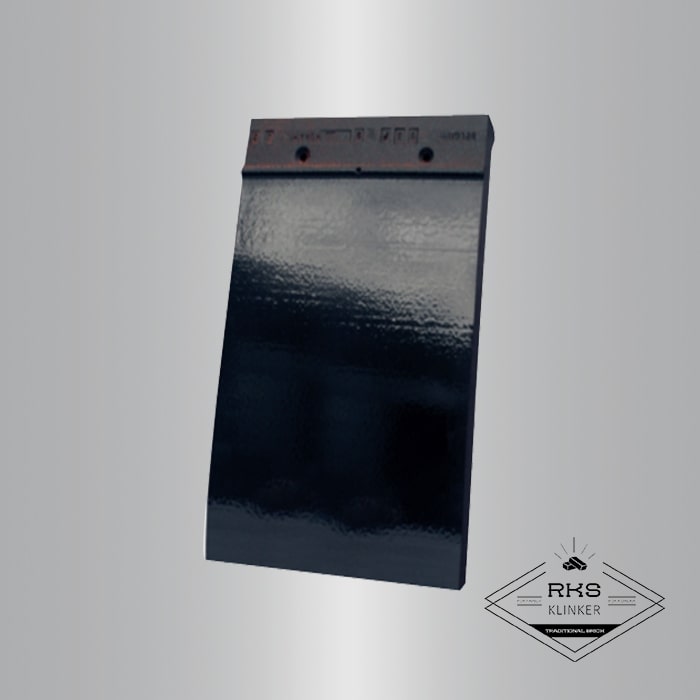 Керамическая черепица Koramic, Plain Tile Smooth, Black Glazed в Ростове-на-Дону